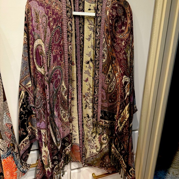 Tapestry caftan in rich colors - Picture 1 of 3